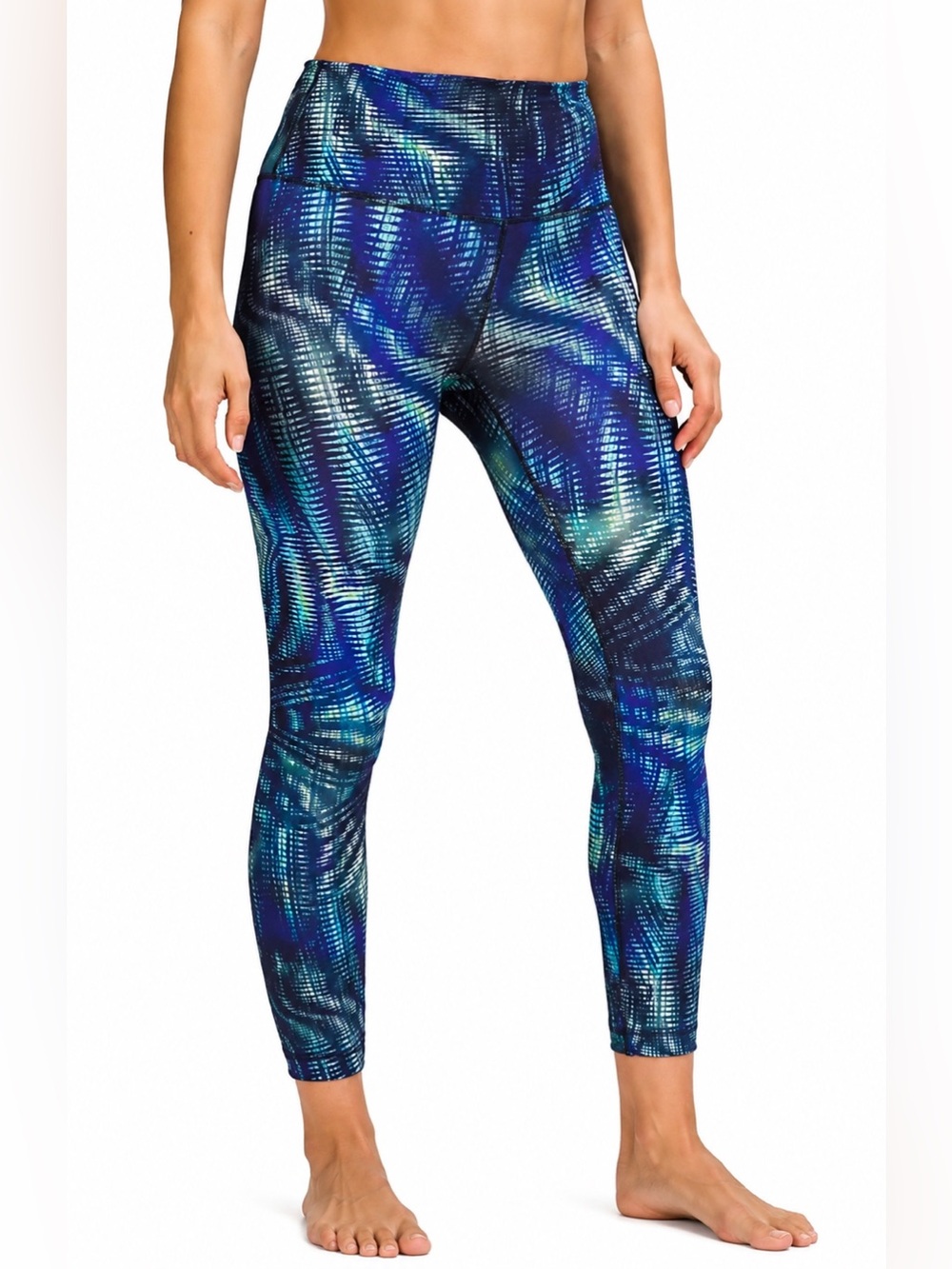 Lululemon Wunder Train HR | SIZE 2 | Foil Shapeshifter Flux Blue
